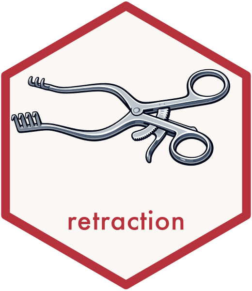 retraction hex logo